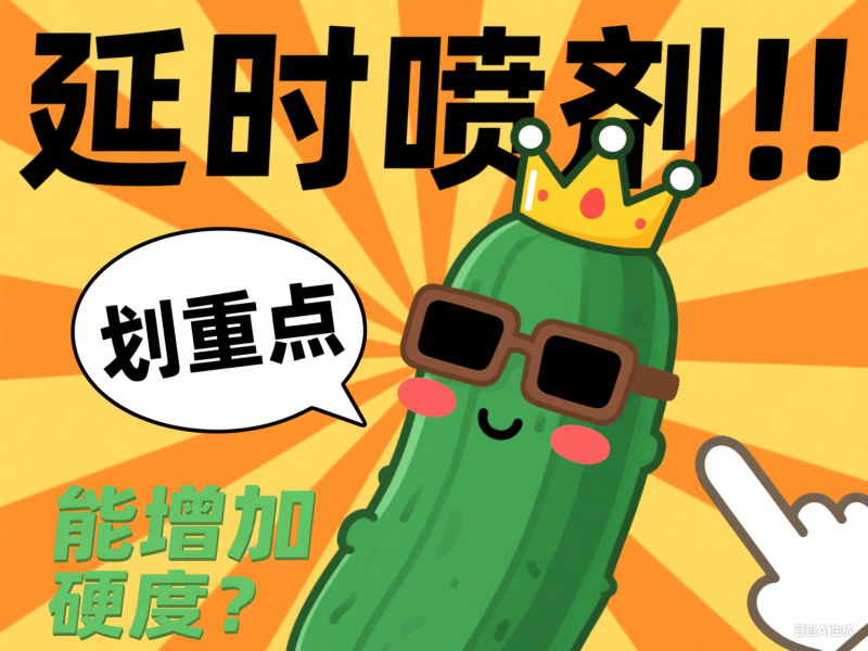 延时喷剂可以增加硬度吗?实用解读与助勃真相- 绅士俱乐部