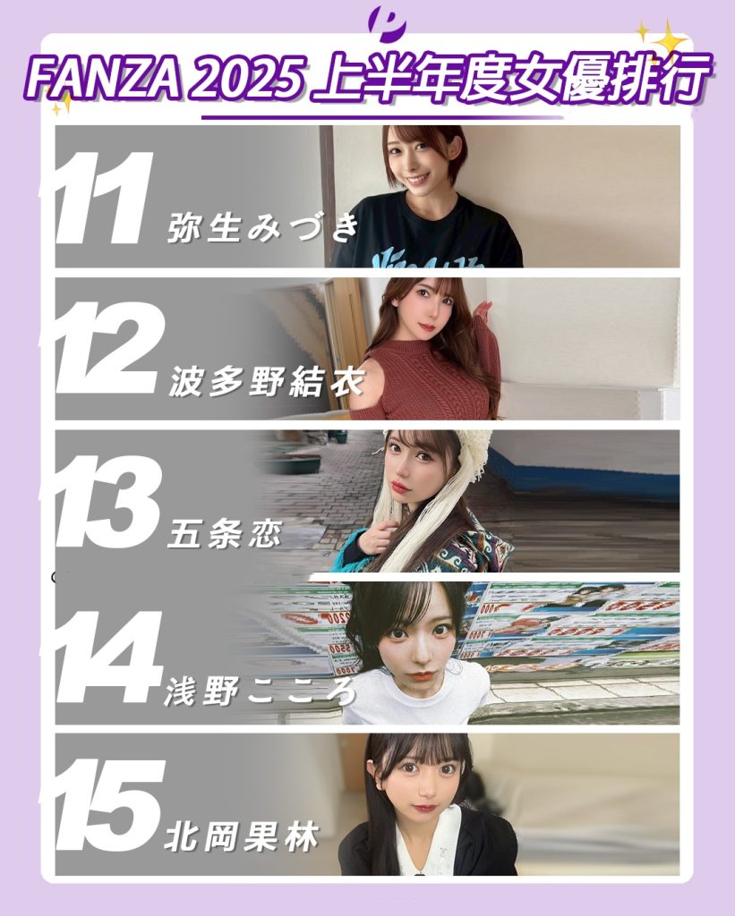 图片[3]- 现象级新人瀬户环奈五部封神！FANZA2025上半年AV女优榜单揭晓- 绅士俱乐部