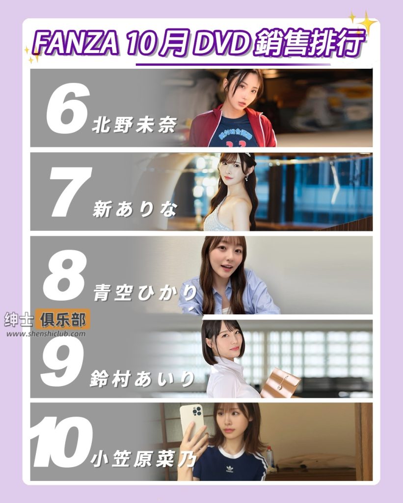 图片[2]- FANZA十月女优榜单出炉！逢泽美优强势逆袭登顶，力压瀬户环奈与河北彩伽- 绅士俱乐部